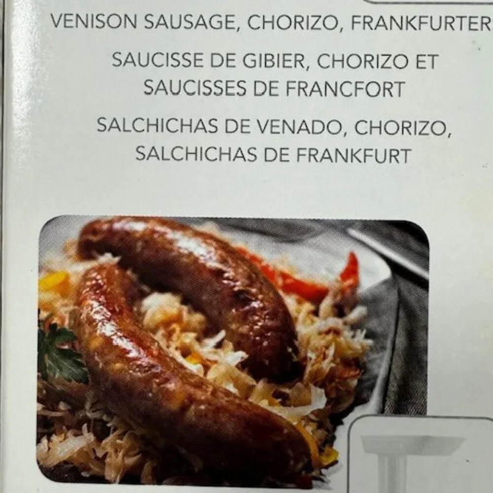 KitchenAid Sausage Stuffer Mixer Attachment + Home Sausage Making Book + Pricker - Picture 6 of 16